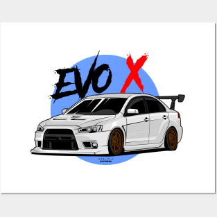 evo x Posters and Art